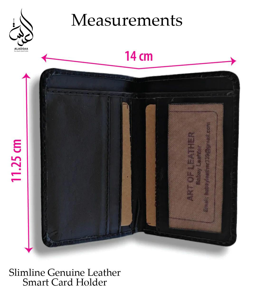 Slimline Genuine Smart Card Holder