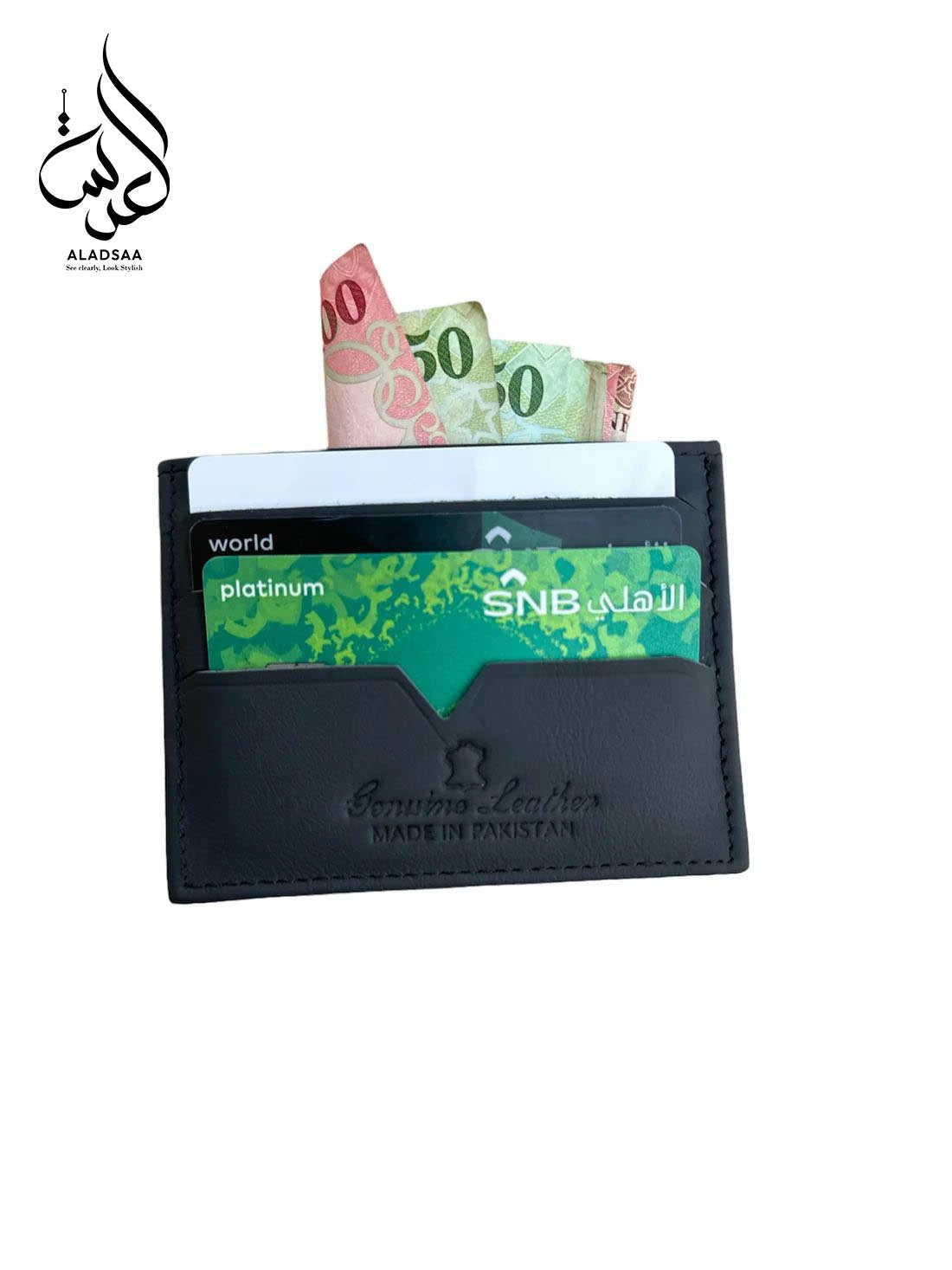 SlimFit Genuine Card Holder