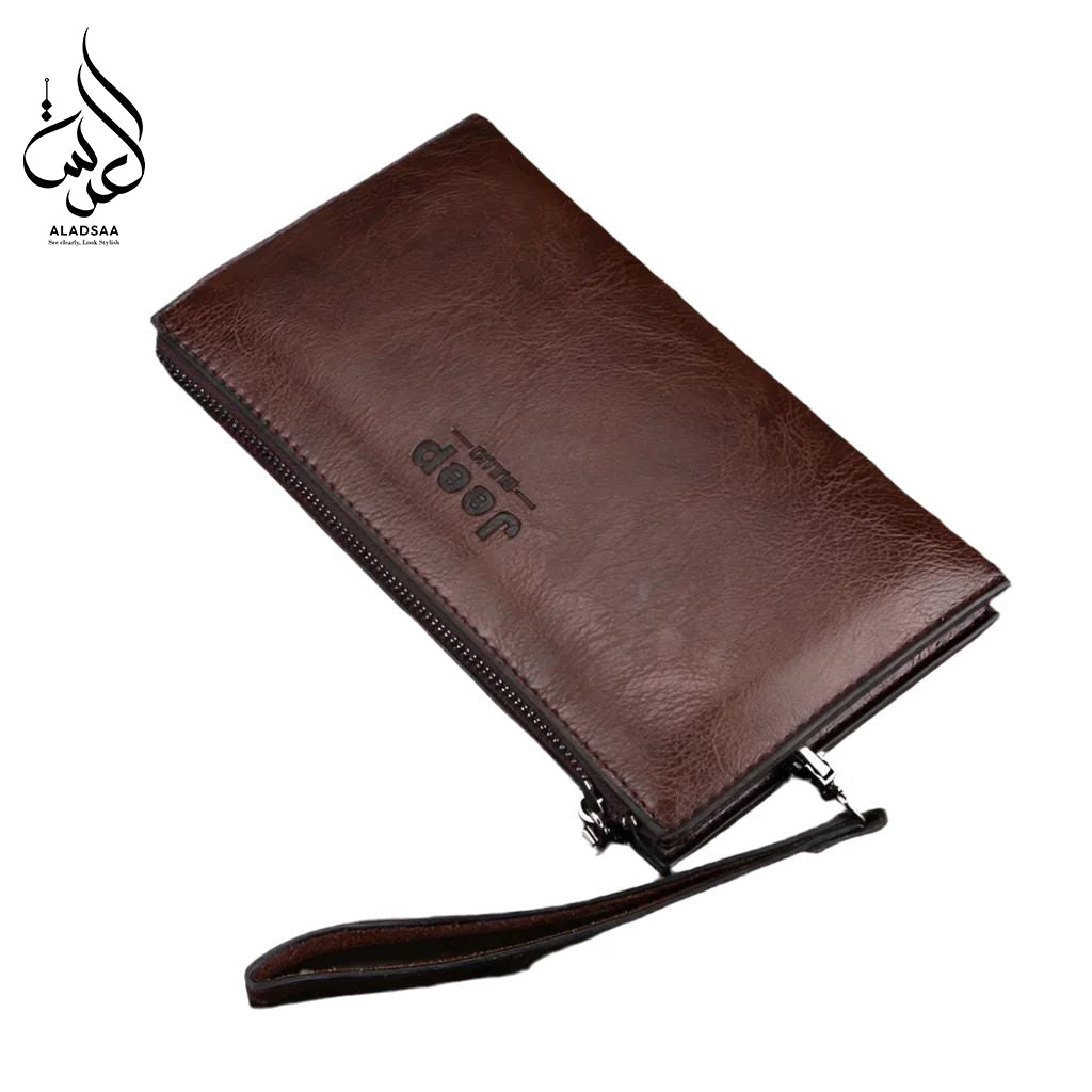 Versatile Zip Long PU Leather Wallet - Soft, Stylish, Comfortable