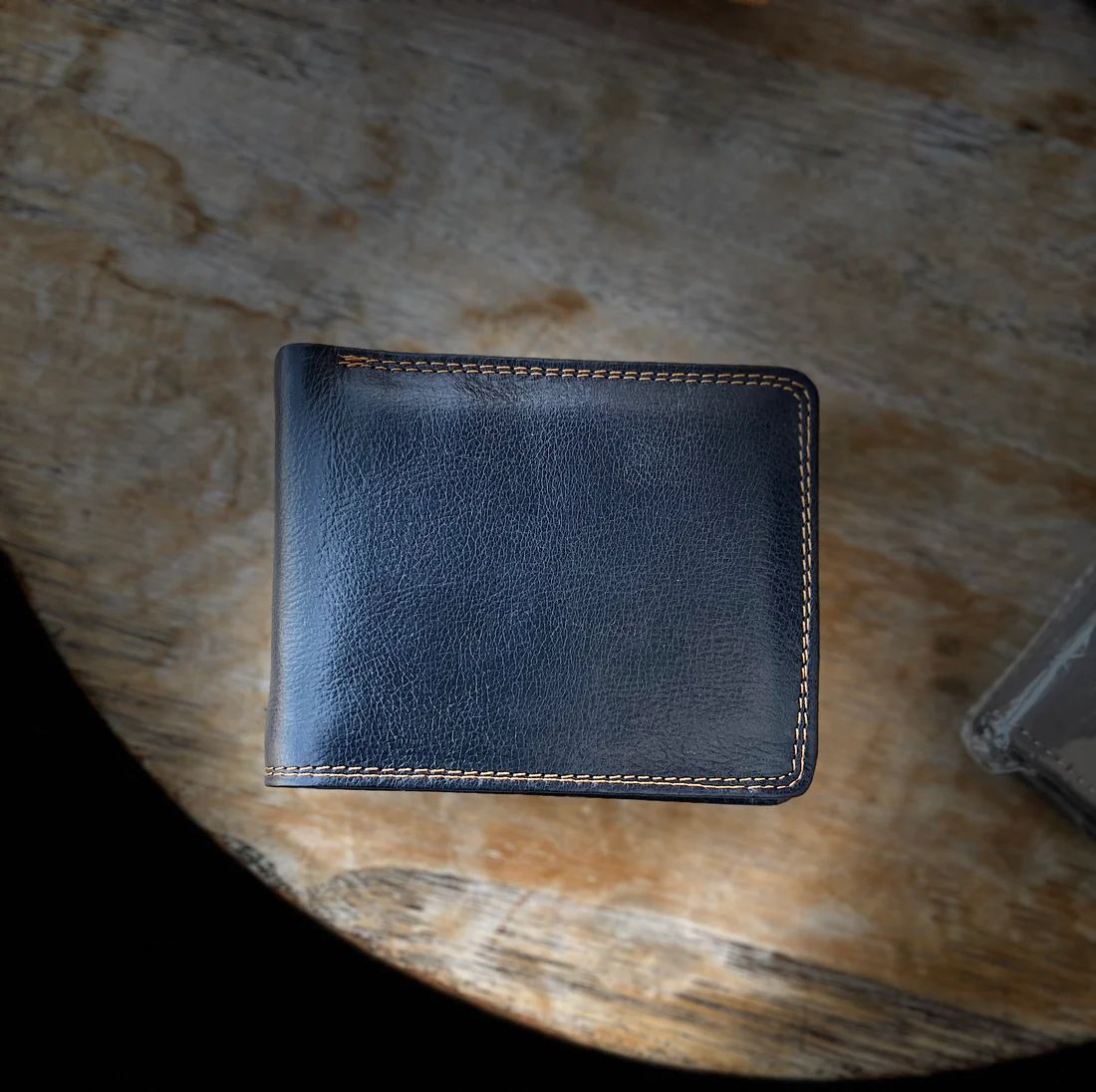 Royal Contrast Double Stitch Wallet